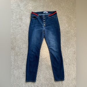 Cabi jeans- button fly skinny- 12